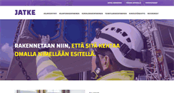 Desktop Screenshot of jatke.fi